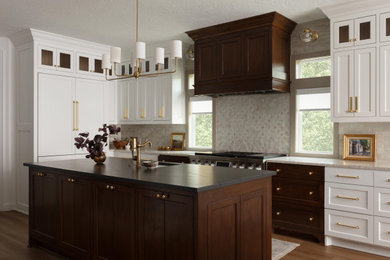 Inspiration for a transitional kitchen remodel in Houston