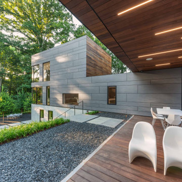 Split Box House