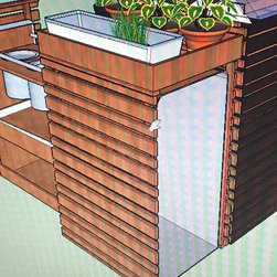 2018 Planter Top/medium Security Pull Out Storage - Products