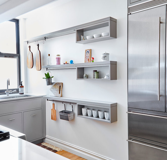 Contemporary Kitchen by Lauren Rubin Architecture