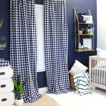 Luke's Navy Nautical Nursery
