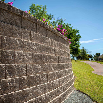 Belgard Tall Retaining Wall Design – Charleston, SC