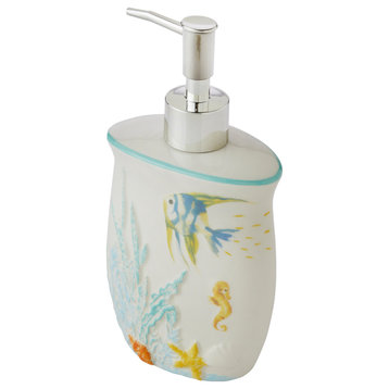 SKL Home Ocean Watercolor Lotion/Soap Dispenser