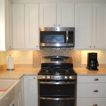 Kitchen Remodel with Silestone Ivory Coast Tops