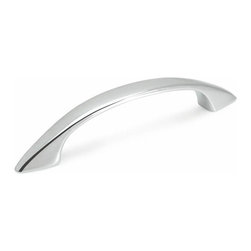 Door Corner - Cosmas 1387CH Polished Chrome 3&rdquo; (76mm) CTC Cabinet Pull - Cabinet And Drawer Handle Pulls