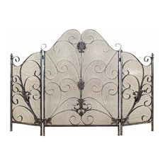 Shop Shop Decorative Fireplace Screen on Houzz - Best Deals Free Shipping on Select Orders | Houzz