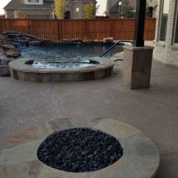 Stunning + Versatile: Custom Pool + Spa with Pool House