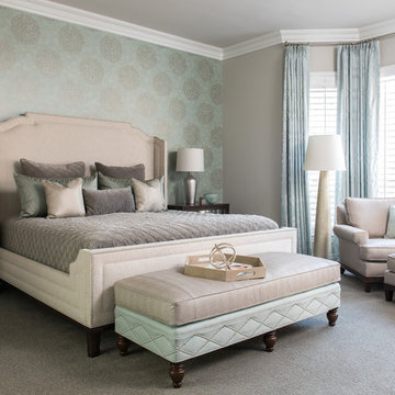 Elegant Coppell Master Bedroom Remodel