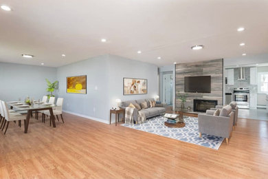 Inspiration for a living room remodel in New York