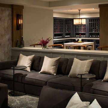 Transitional Wine Cellar