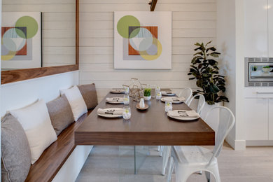 Dining room - contemporary dining room idea in Vancouver