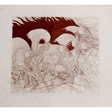 Guillaume Azoulay "Regain" Etching