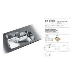 Seamless Undermount Sink - Kitchen Sinks