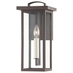 Troy Lighting - Eden One Light Exterior Wall Sconce, Textured Bronze - Stylish and bold. Make an illuminating statement with this fixture. An ideal lighting fixture for your home.