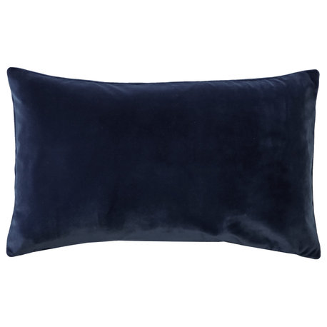 Castello Velvet Throw Pillows, Complete Pillow with Insert (18 Colors, 3 Sizes)