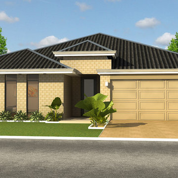 Exterior Home Detailing Project Sample in 3D
