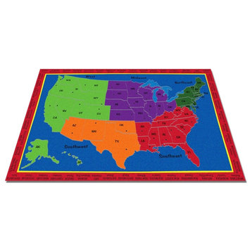 The United States Of America Rug
