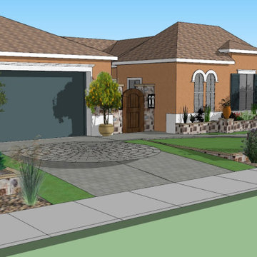 Front Yard in Morningstar Ranch - Winchester