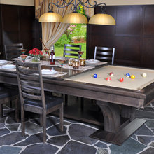 Pool Table Dinner Tables