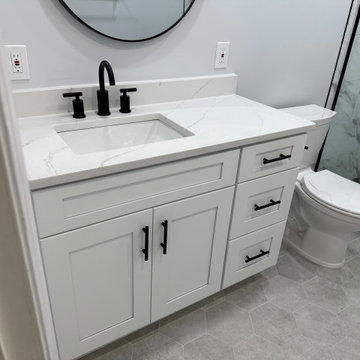 Fairfax Bath - Black and White Theme