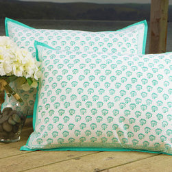 Attiser - Sea Green Standard Sham - Pillowcases And Shams