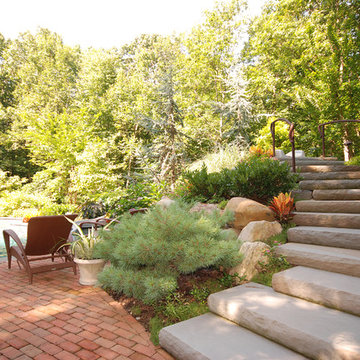 Bluestone Slab Steps