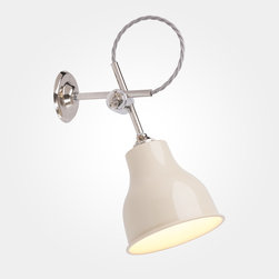 Factory Wall Light - MK2 - Ivory | Artifact Lighting Ltd - Wall Lights