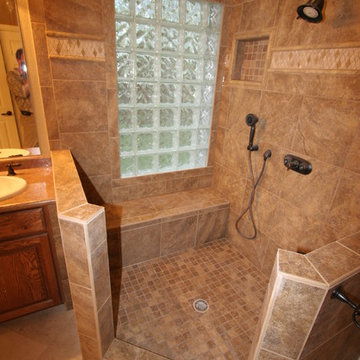 Master Bathroom Bathtub to Shower Conversion