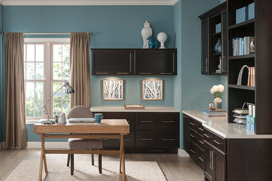 Transitional home office photo in Indianapolis