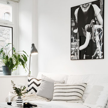 Prints on the wall