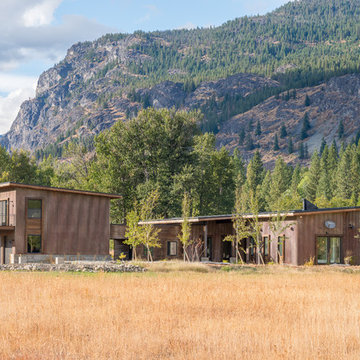 Mazama Meadow Residence, Firewise Design. Mazama WA