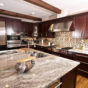 MODERN KITCHEN CHERRY