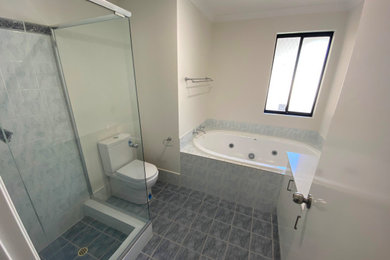 Modern bathroom in Perth.