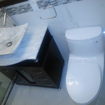 Small New York residential bathroom project