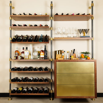 The Hold - Modular Shelving and Wine Display System