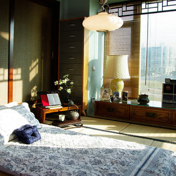 Guangzhou, Di Jin Hua Yan 广州帝景华苑 Tatami Room 2 Bed Conversion