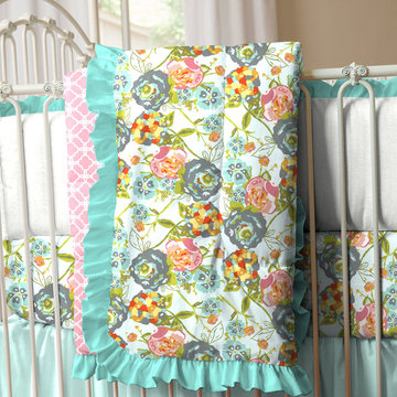 Teal Ombre Flower Garden Nursery