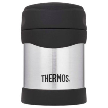 Thermos® 2330TRI6 Double Wall Vacuum Insulated Food Jar, Stainless Steel, 10 Oz