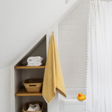 Bathroom Storage & Built Ins | Brookline Remodel | Boston