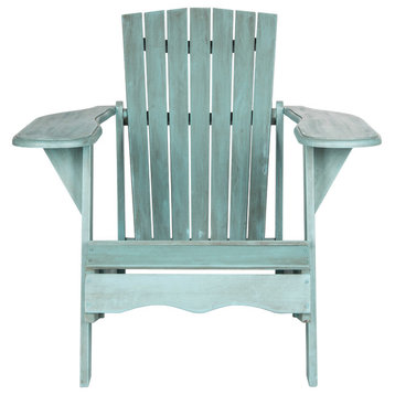 Safavieh Mopani Outdoor Chair, Beach House Blue