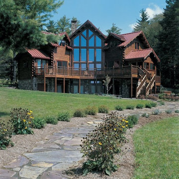 Big Twig Homes Katahdin cedar log home