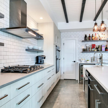 Downtown Tampa, Contemporary Industrial Style Family Home