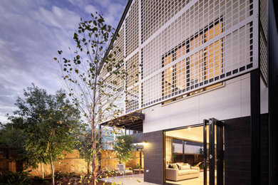 Design ideas for a contemporary home design in Brisbane.