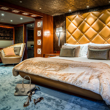 Mega yacht interior