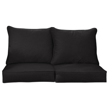 Outdura Outdoor Loveseat Pillow and Cushion Set 29, W x 27, D