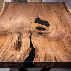 Walnut Single Slab Table #344 - Dining Tables