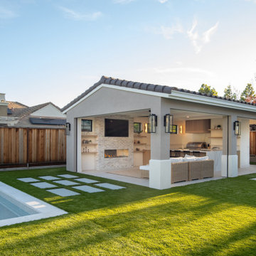 Luxe Poolside Haven