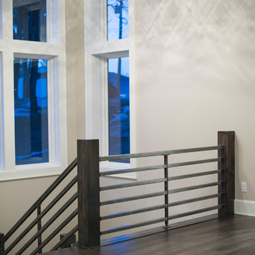 RHTK Custom Railings in Polished Fire-Scale