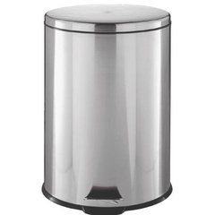 Hailo Big Box 60 Swing Waste Bin Silver