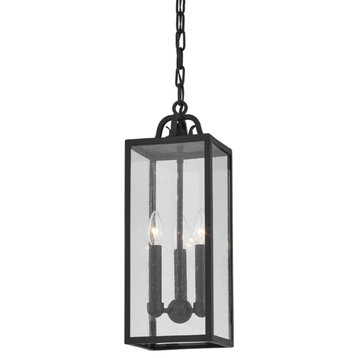 Troy Caiden 3-LT Outdoor Lantern F2066-FOR - Forged Iron